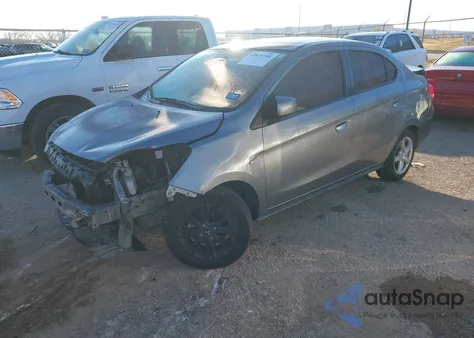 2020 Mitsubishi Mirage G4 Es из США, поврежденный, VIN ML32F3FJXLHF05855